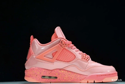 NRG WMNS BLACK-VOLT' PUNCH JORDAN AQ9128-600 RETRO AIR 4 'HOT 1113